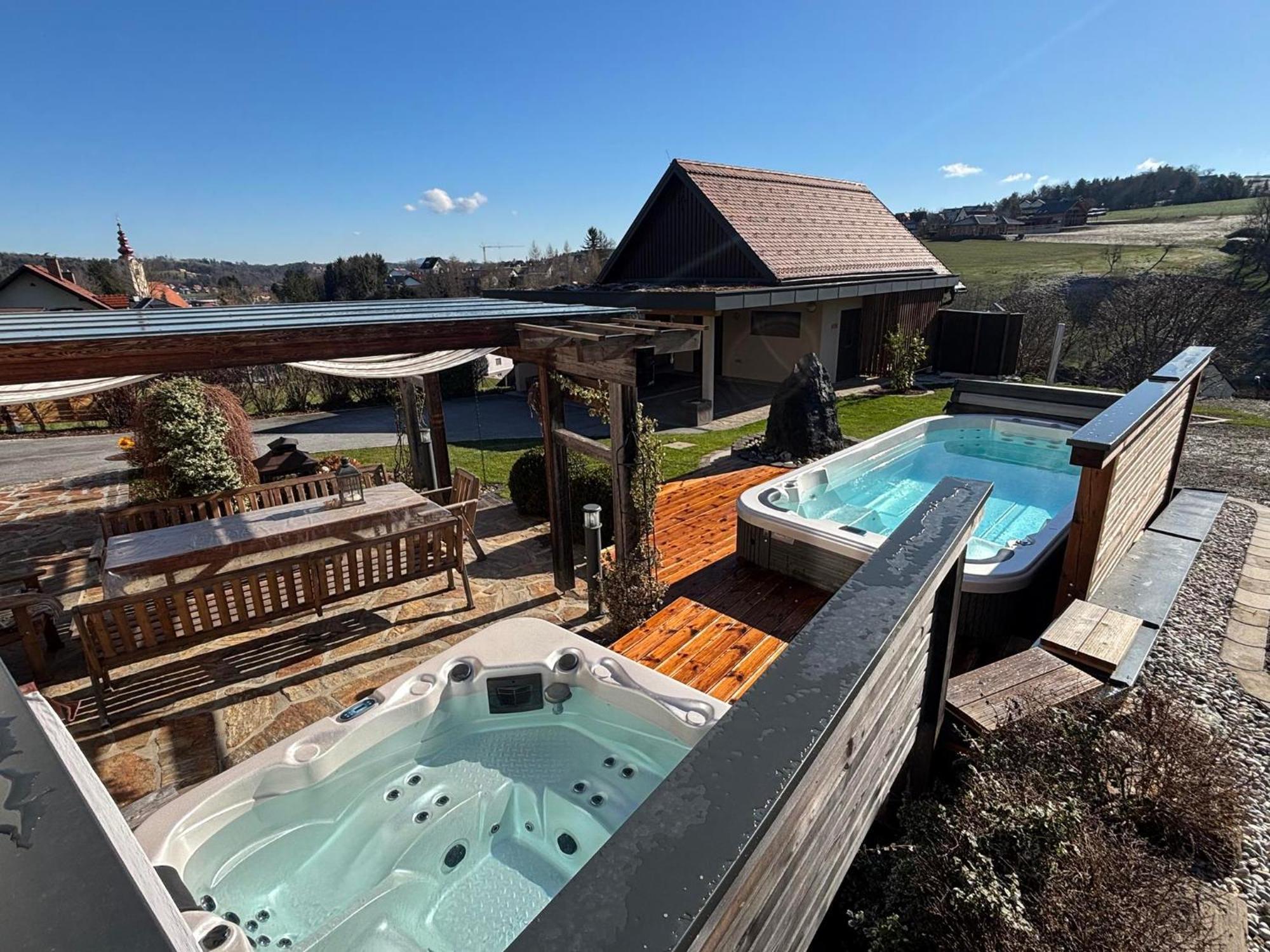 das Ferienhaus Eibiswald im Schilcherland Exterior foto